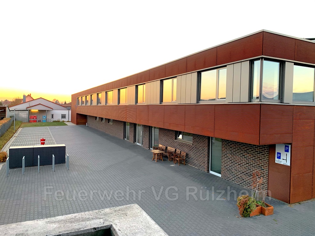 Feuerwehrhaus Einheit Rülzheim - Ansicht Nordring