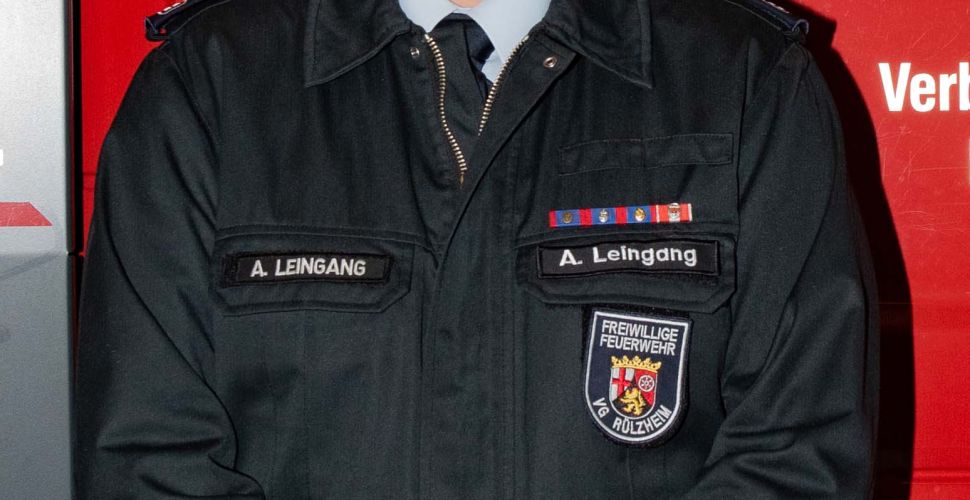 Wehrführer Andreas Leingang