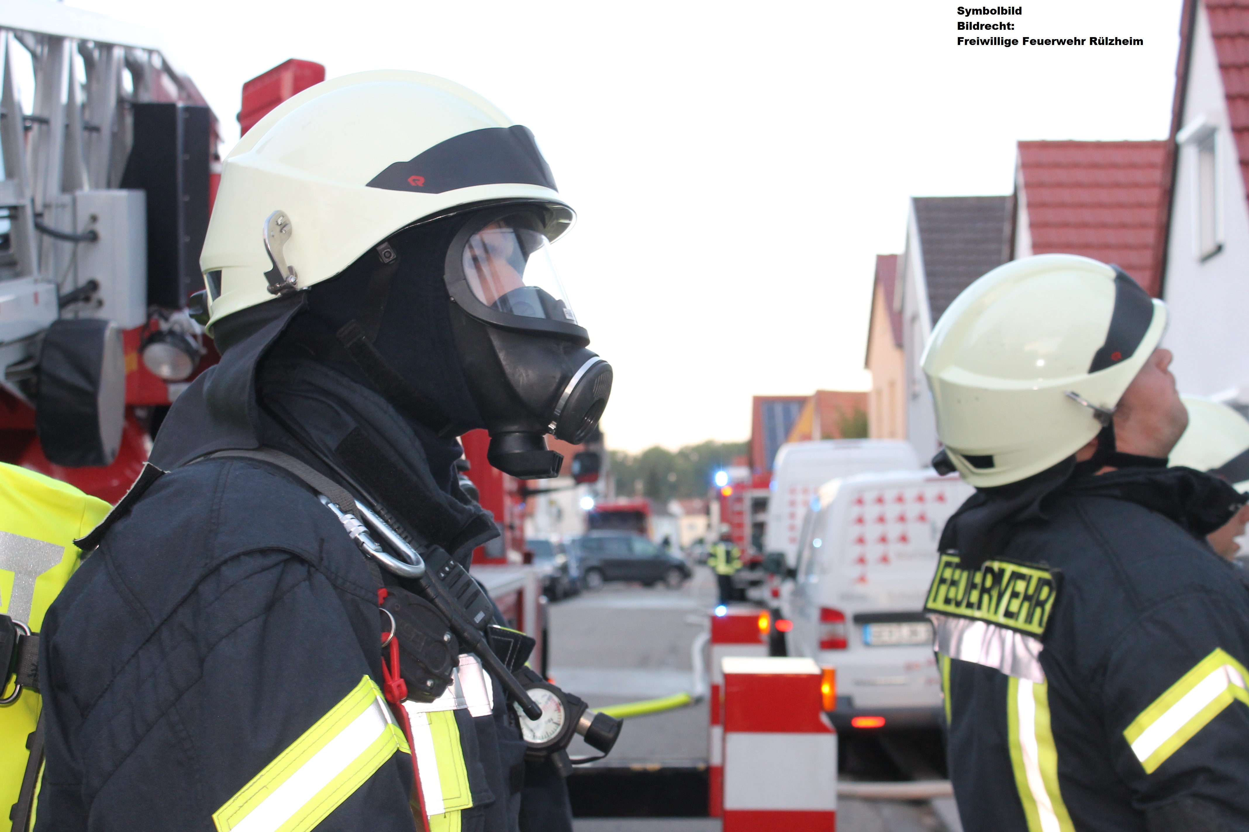 Symbolbild Atemschutzgeräteträger Feuerwehr Rülzheim