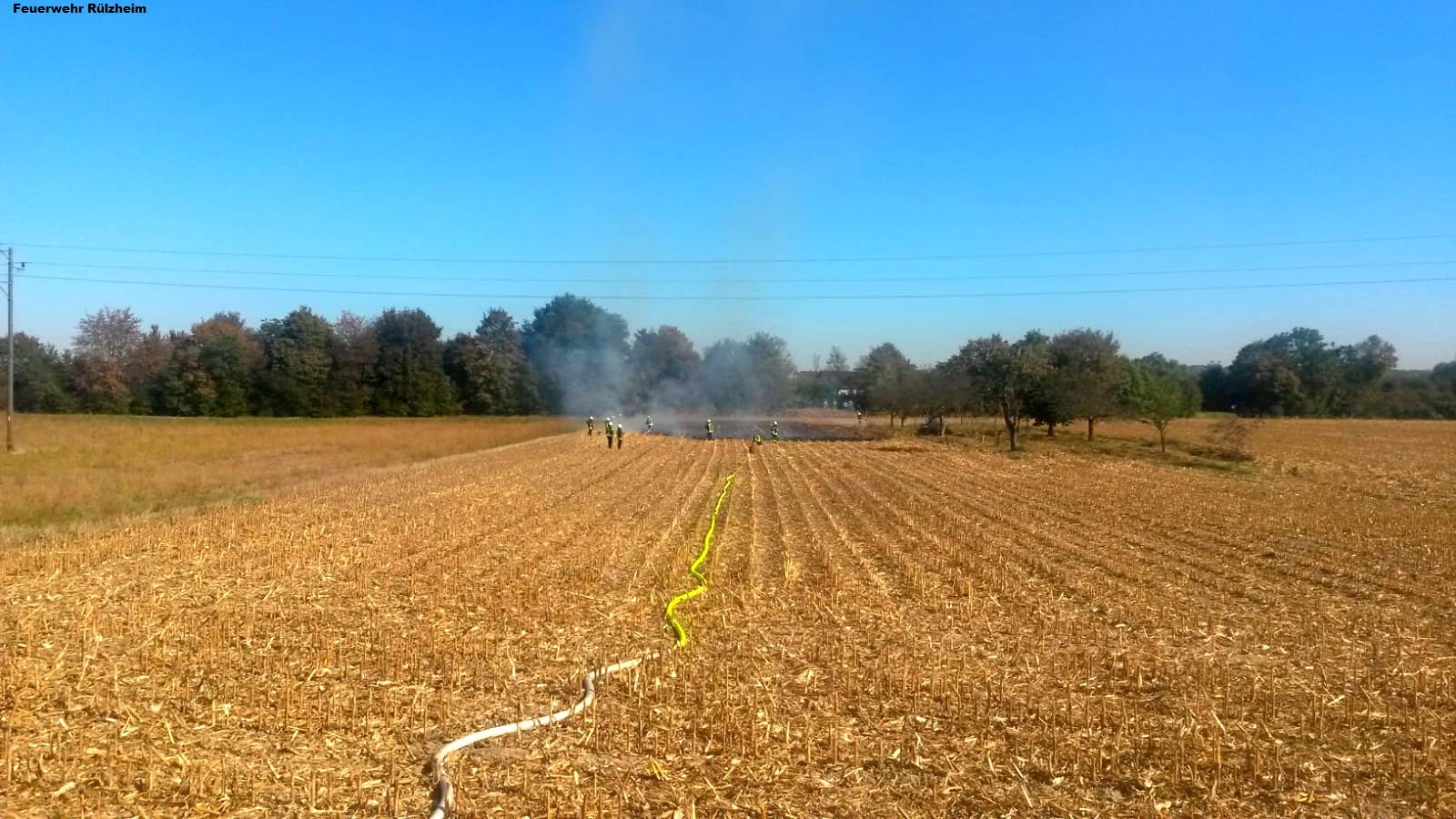Flächenbrand Leimersheim
