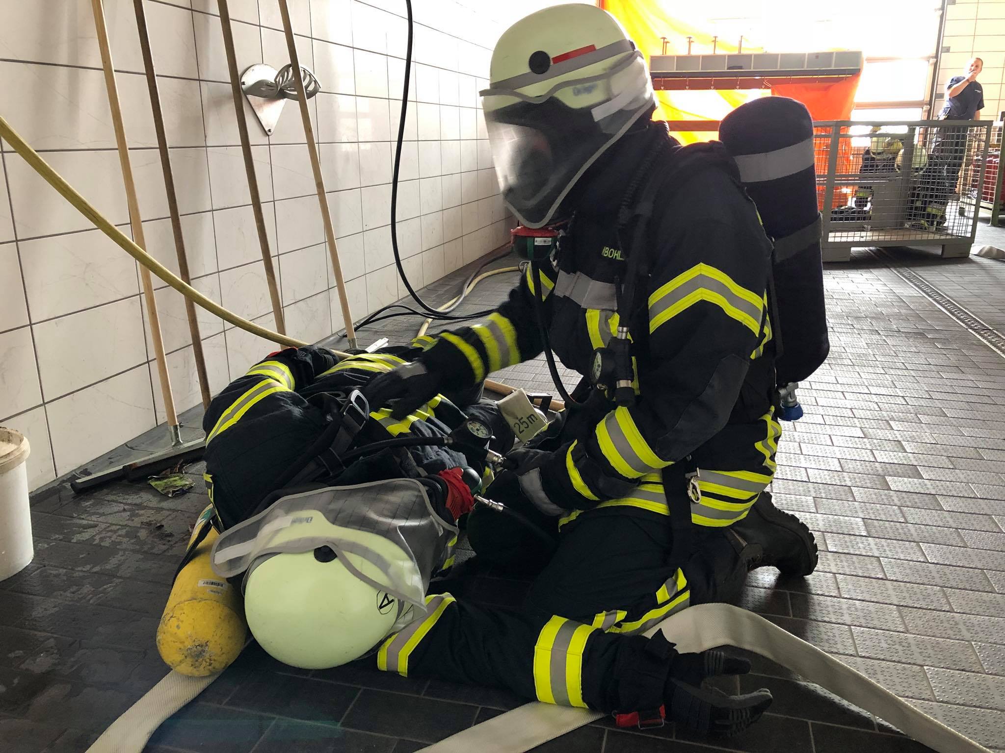 Reaktionstraining Atemschutznotfall
