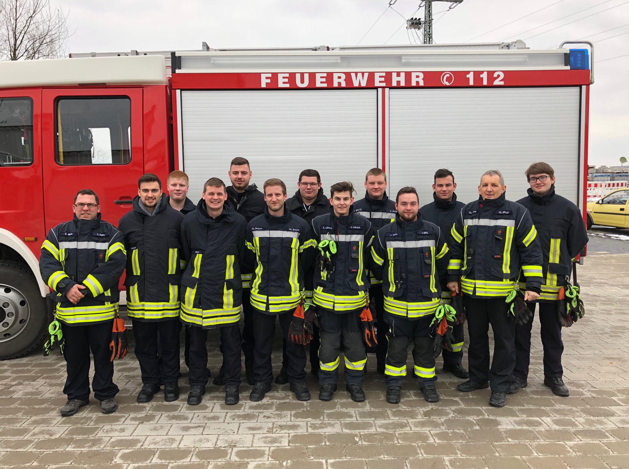 Teilnehmer Truppführerlehrgang