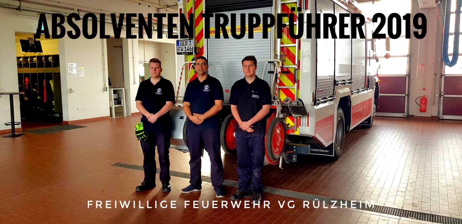 Absolventen Truppführer 2019