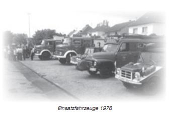Einsatzfahrzeuge 1976