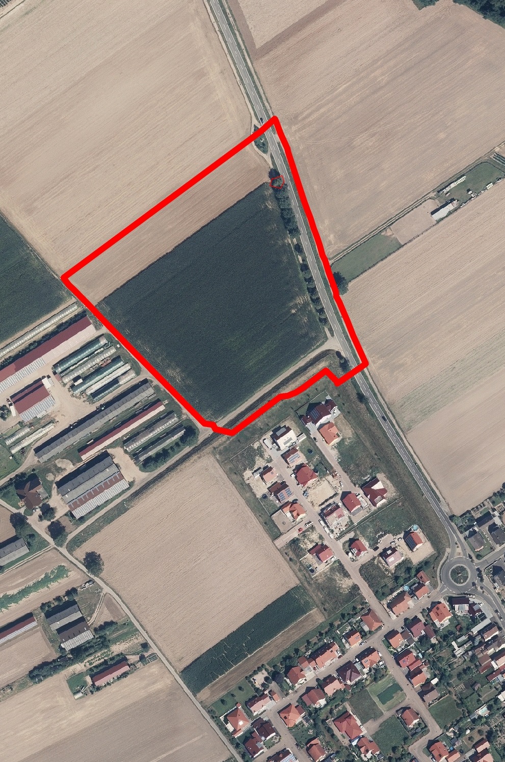 Luftbild Gewerbegebiet Nord-West