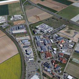 Luftbild Gewerbegebiet