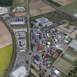 Luftbild Gewerbegebiet