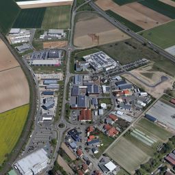 Luftbild Gewerbegebiet