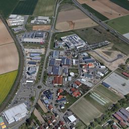 Luftbild Gewerbegebiet