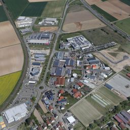 Luftbild Gewerbegebiet