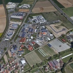 Luftbild Gewerbegebiet