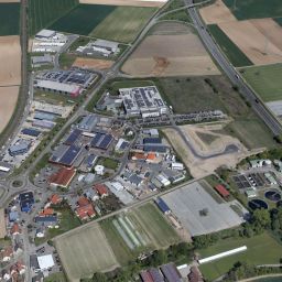 Luftbild Gewerbegebiet