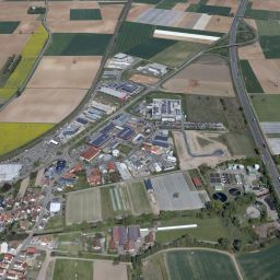 Luftbild Gewerbegebiet
