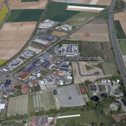 Luftbild Gewerbegebiet