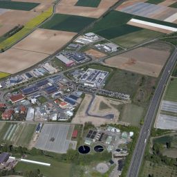 Luftbild Gewerbegebiet
