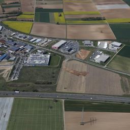 Luftbild Gewerbegebiet