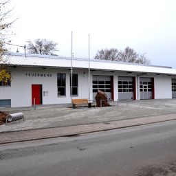Außenansicht des Feuerwehrhauses