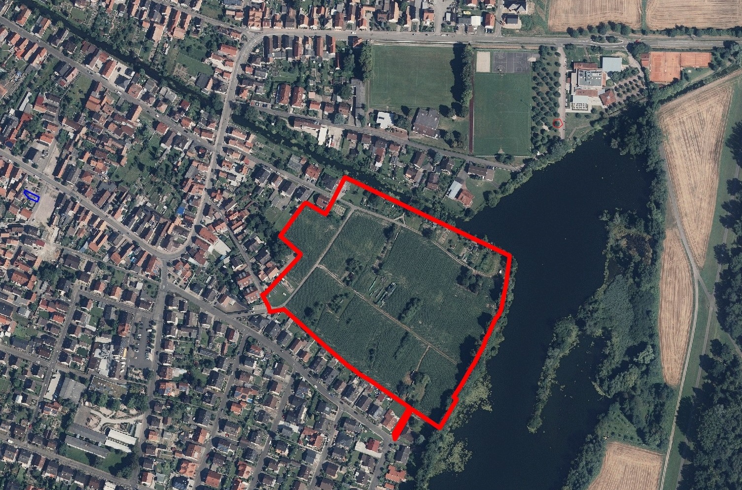 Luftbild Im Brühl