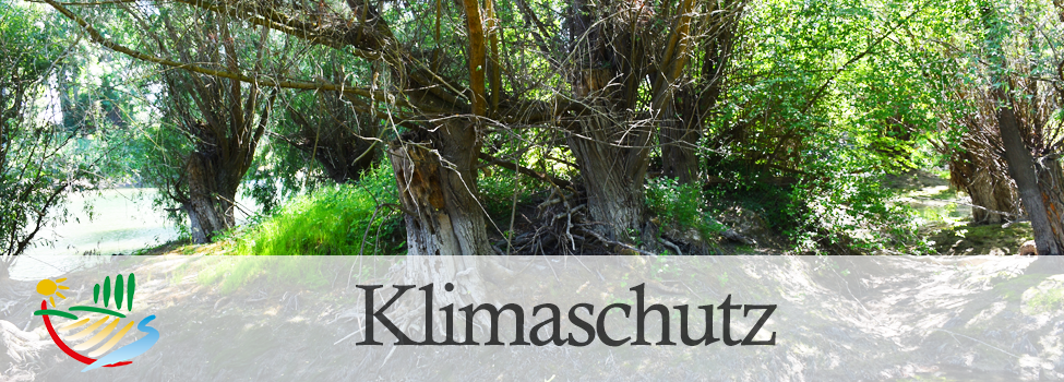 Headergrafik mit Text "Klimaschutz"