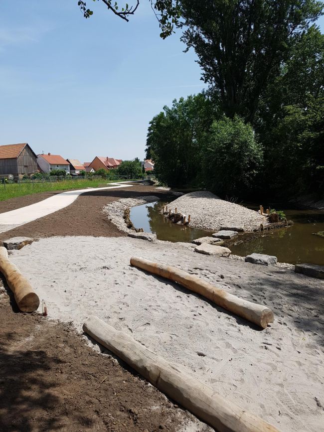 Bild von den Saatwiesen am Klingbach