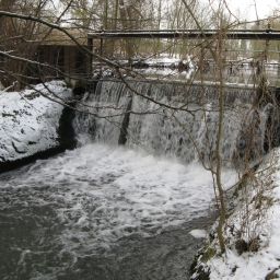 Großes Stauwehr am Panzergraben