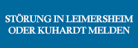 Button "Störung in Leimersheim oder Kuhardt melden"