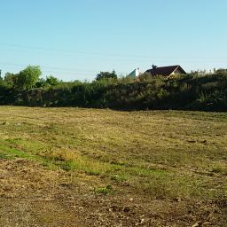 Bilder von der Erschließung des Baugebiets Süd E