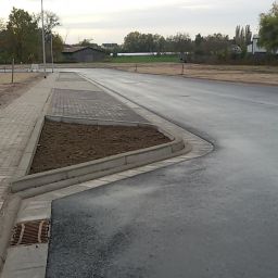 Bilder von der Erschließung des Gewerbegebiets Nord I.1