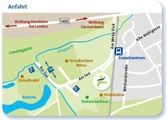 Anfahrt alla-hopp Anlage Rülzheim