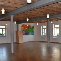 Blick in den unteren Saal des Bürgerhauses