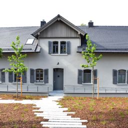 Blick auf das Forsthaus