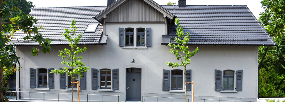 Außenansicht des Forsthauses in Hördt