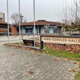Hugo-Dörrler-Halle von außen