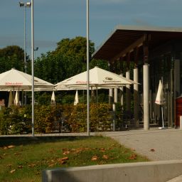 Hugo-Dörrler-Halle von außen