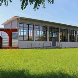 Turn- und Festhalle außen