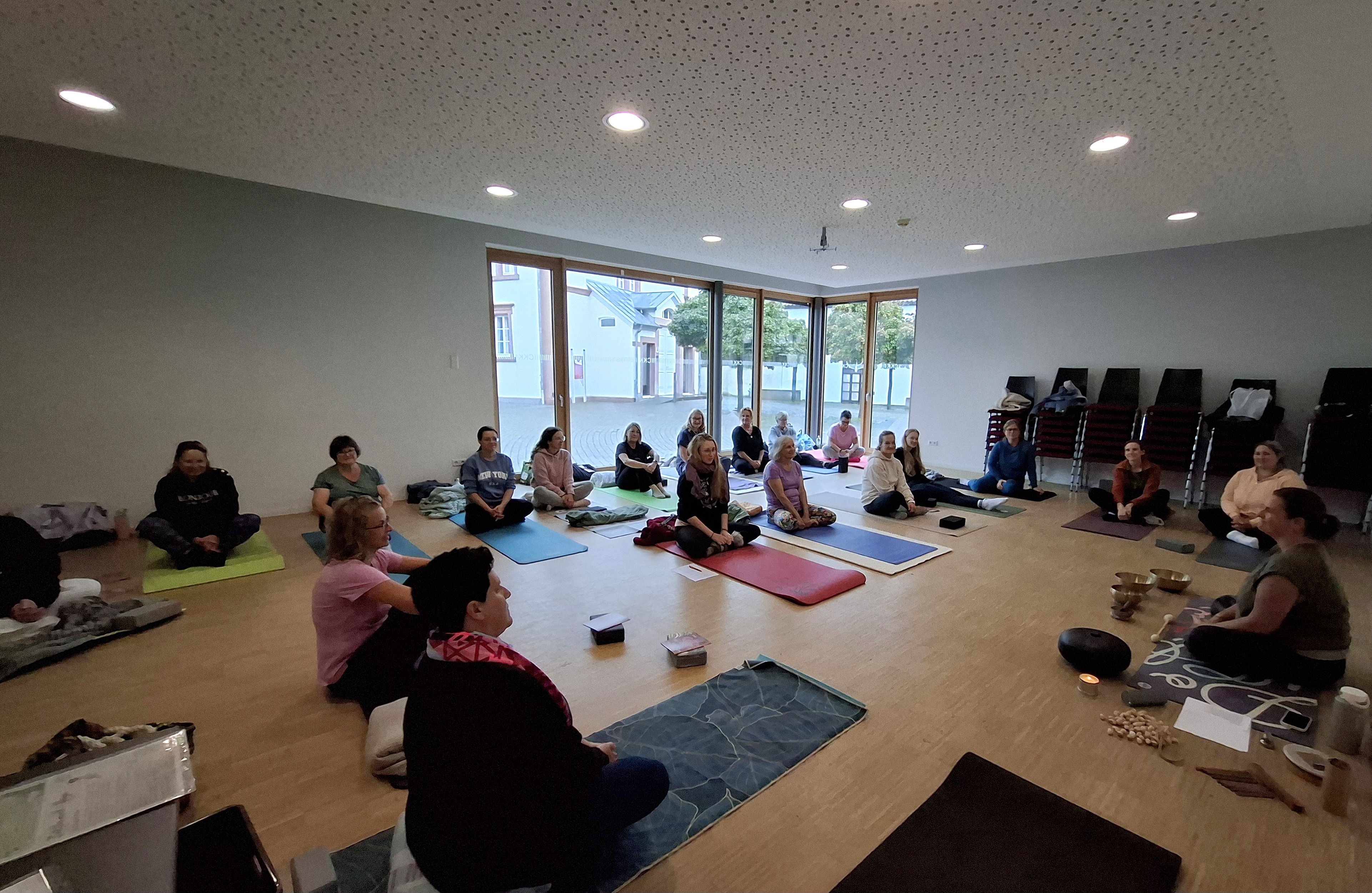 Yogagruppe