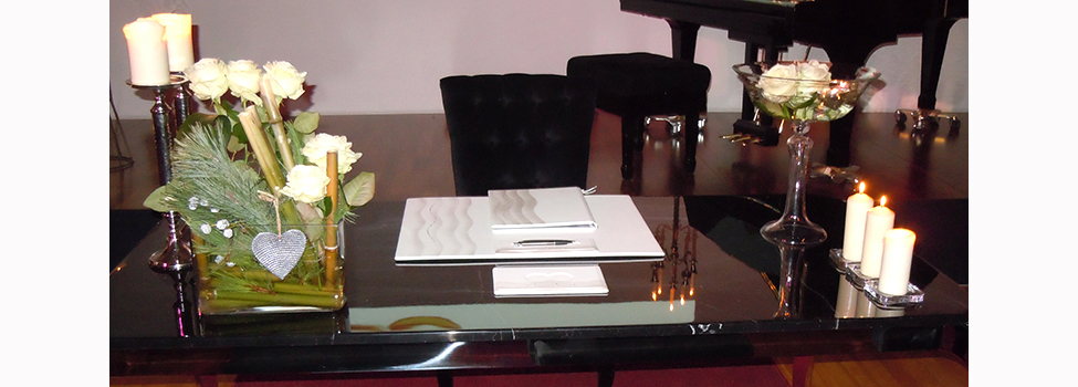 Hochzeitlicher Tisch im CKK