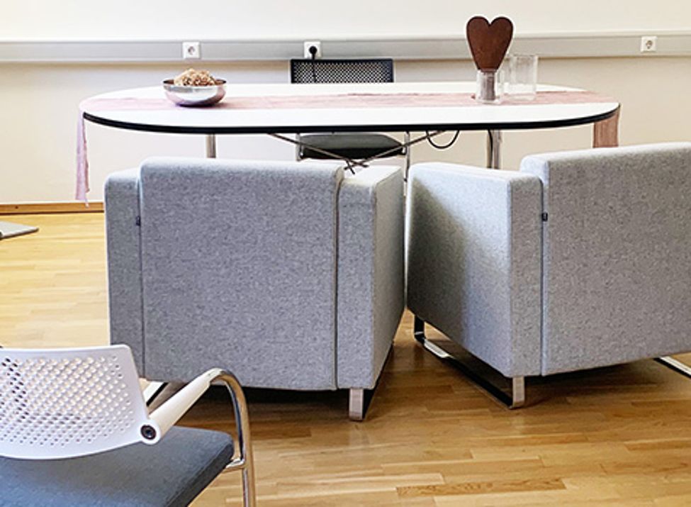 Trauzimmer im Gemeindehaus Kuhardt