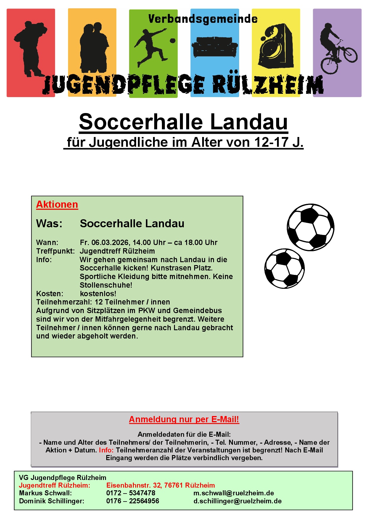 Soccerhalle März 2026