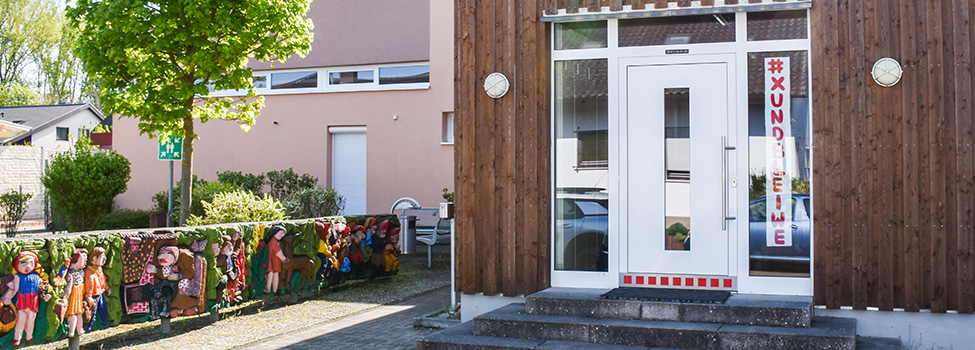 Eingang der KiTa Schatzkiste