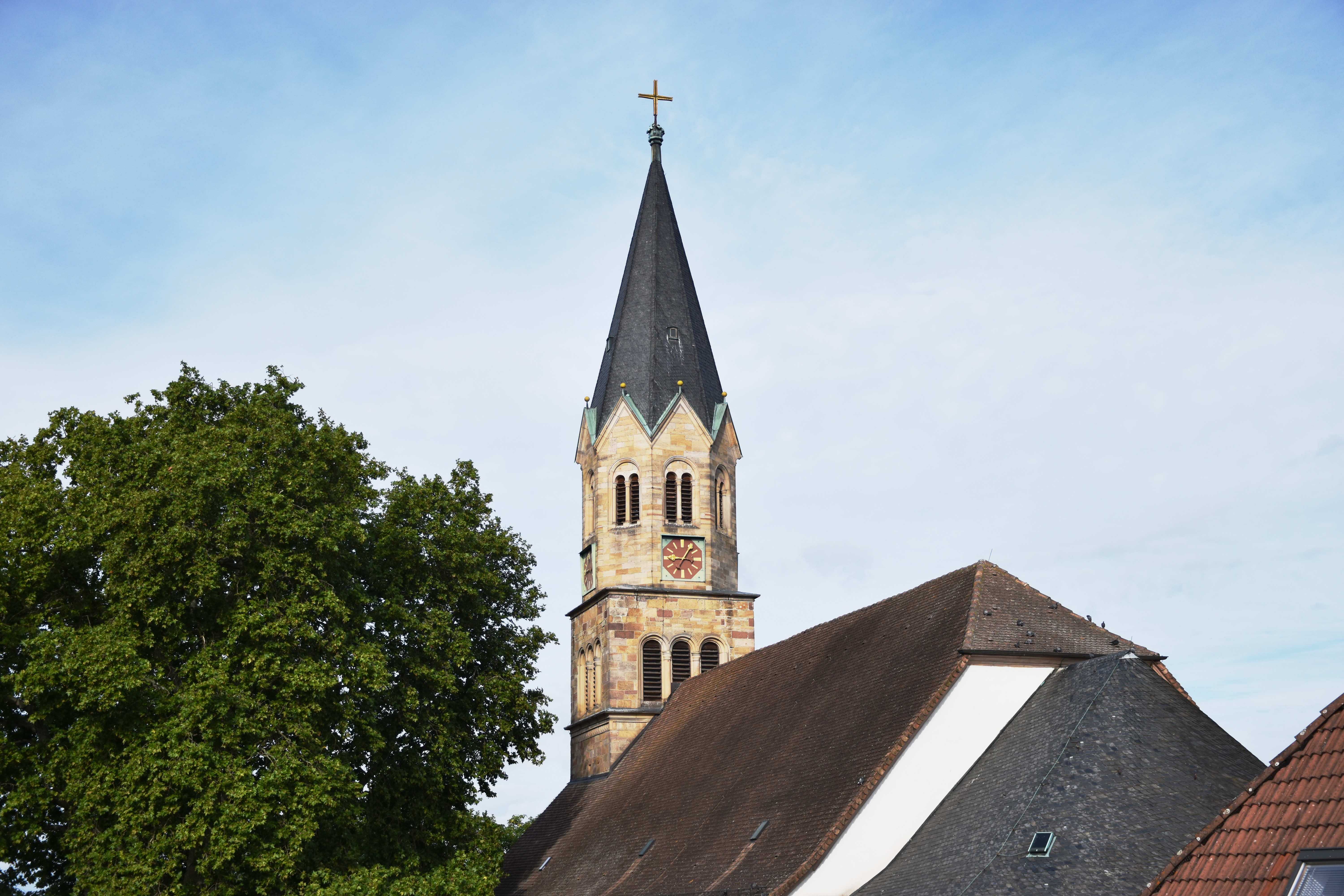 Bilkd von der Kirche St. Mauritius Rülzheim