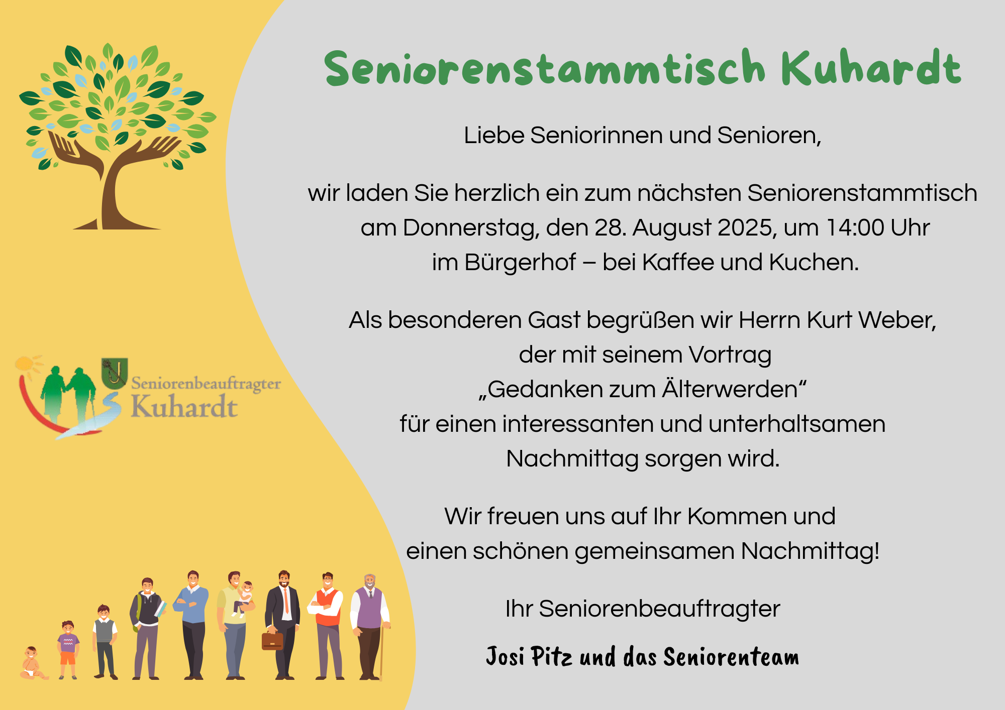 Senioren Kuhardt Kurt Weber