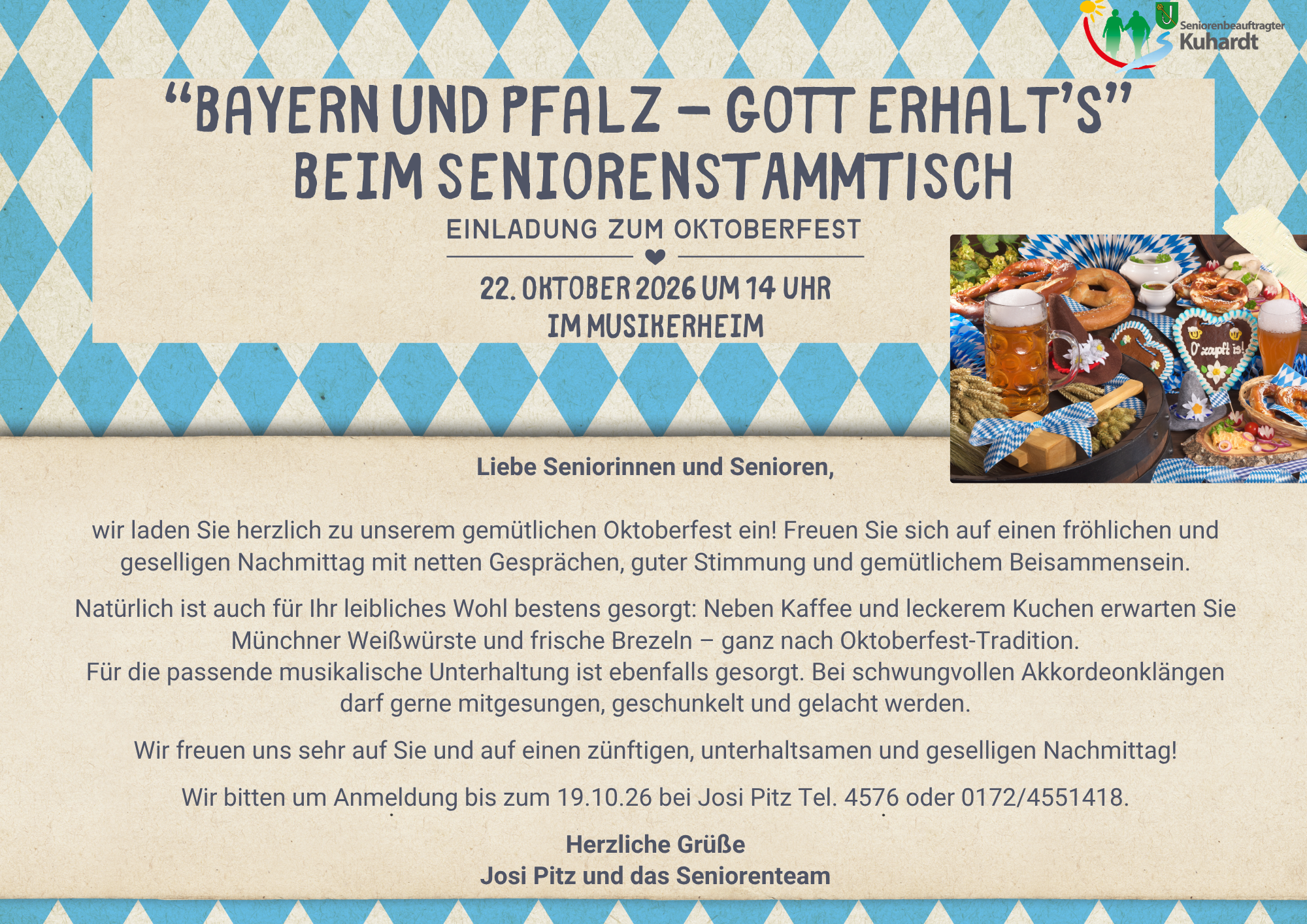 Oktoberfest Kuhardt Senioren