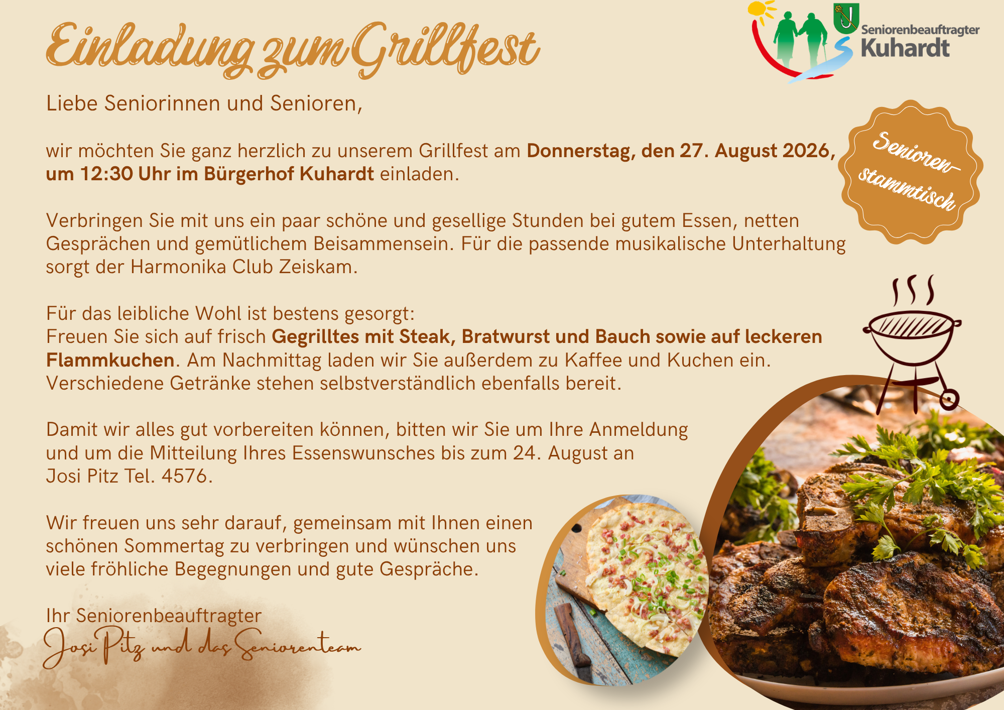 Senioren Kuhardt Grillfest Senioren Kuhardt Grillfest