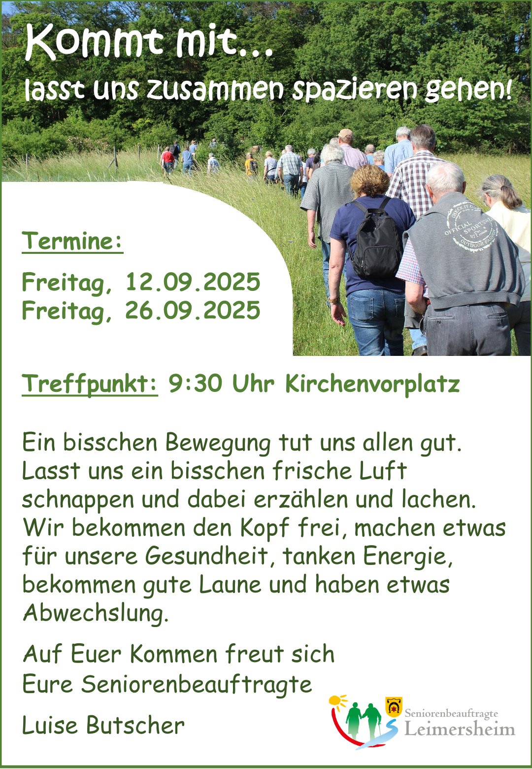 Spaziergänge KW 36 37