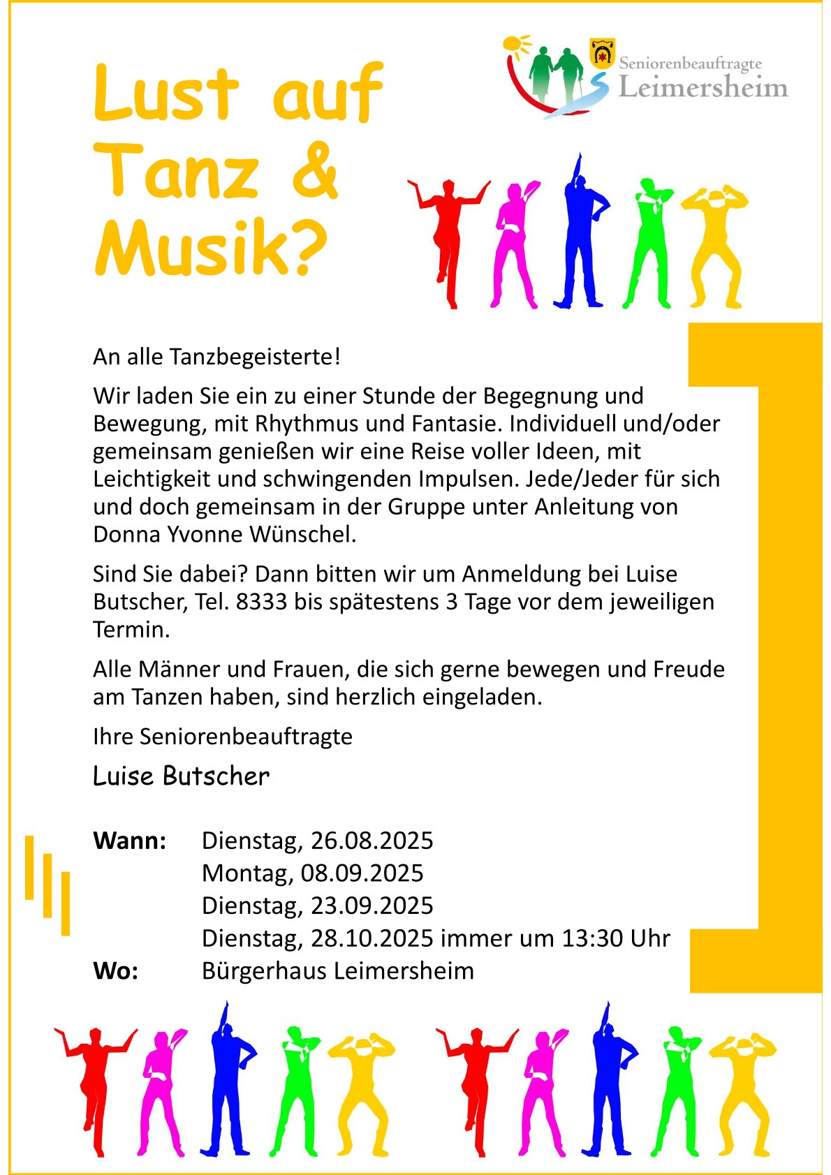 Lust auf Tanz und Musik
