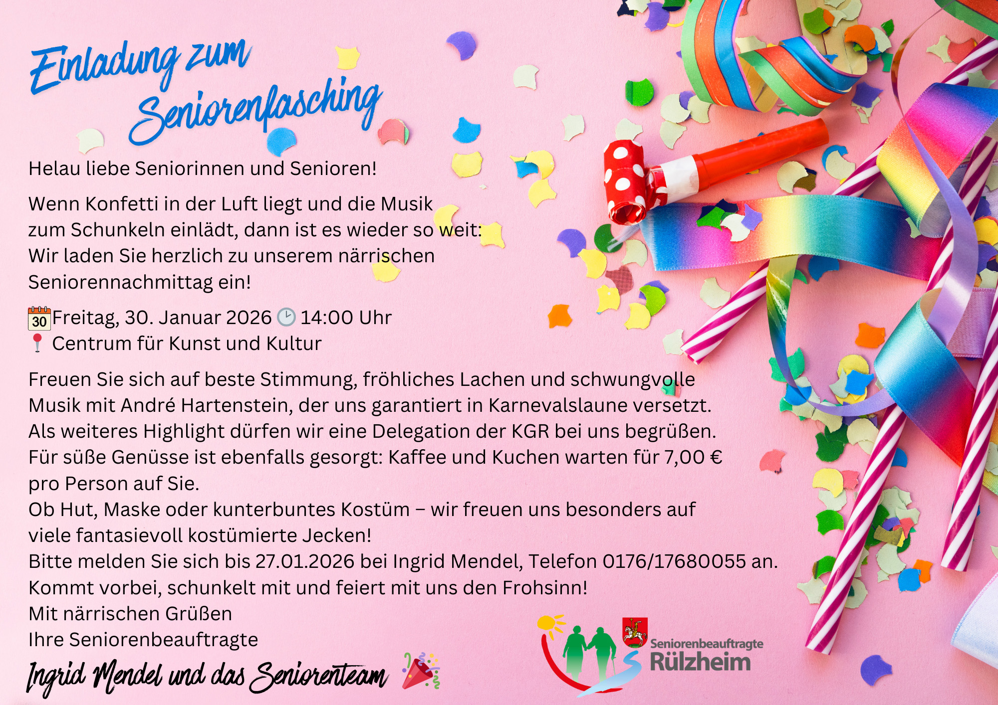 Seniorenfasching