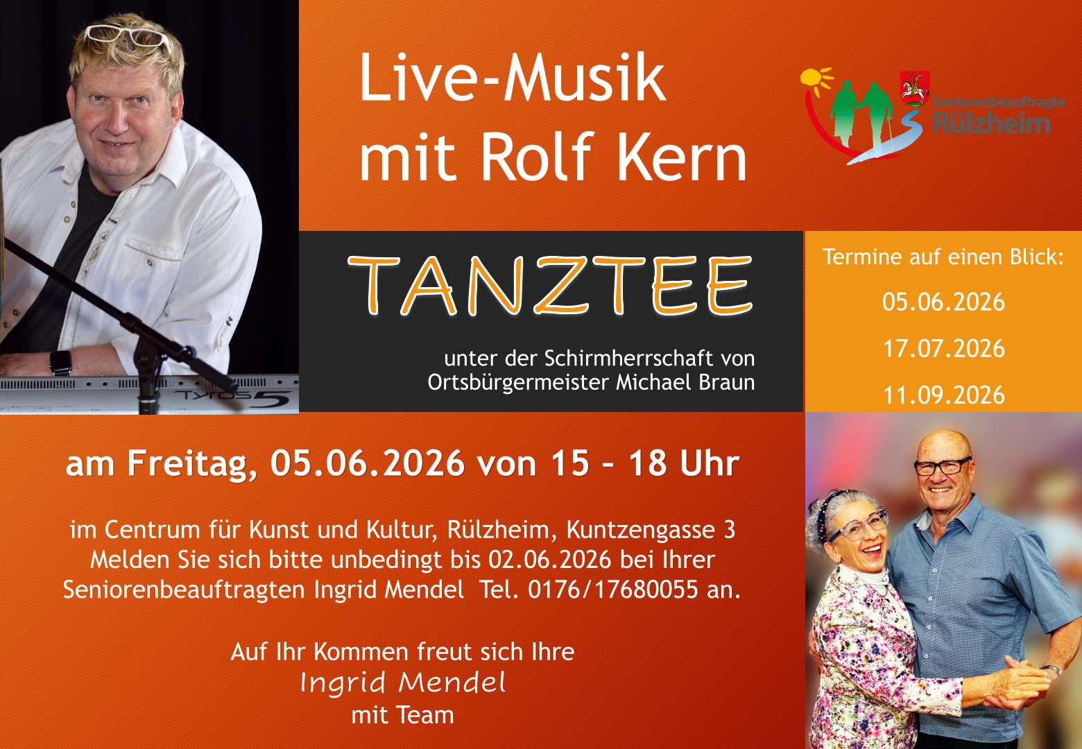 Einladung Tanztee
