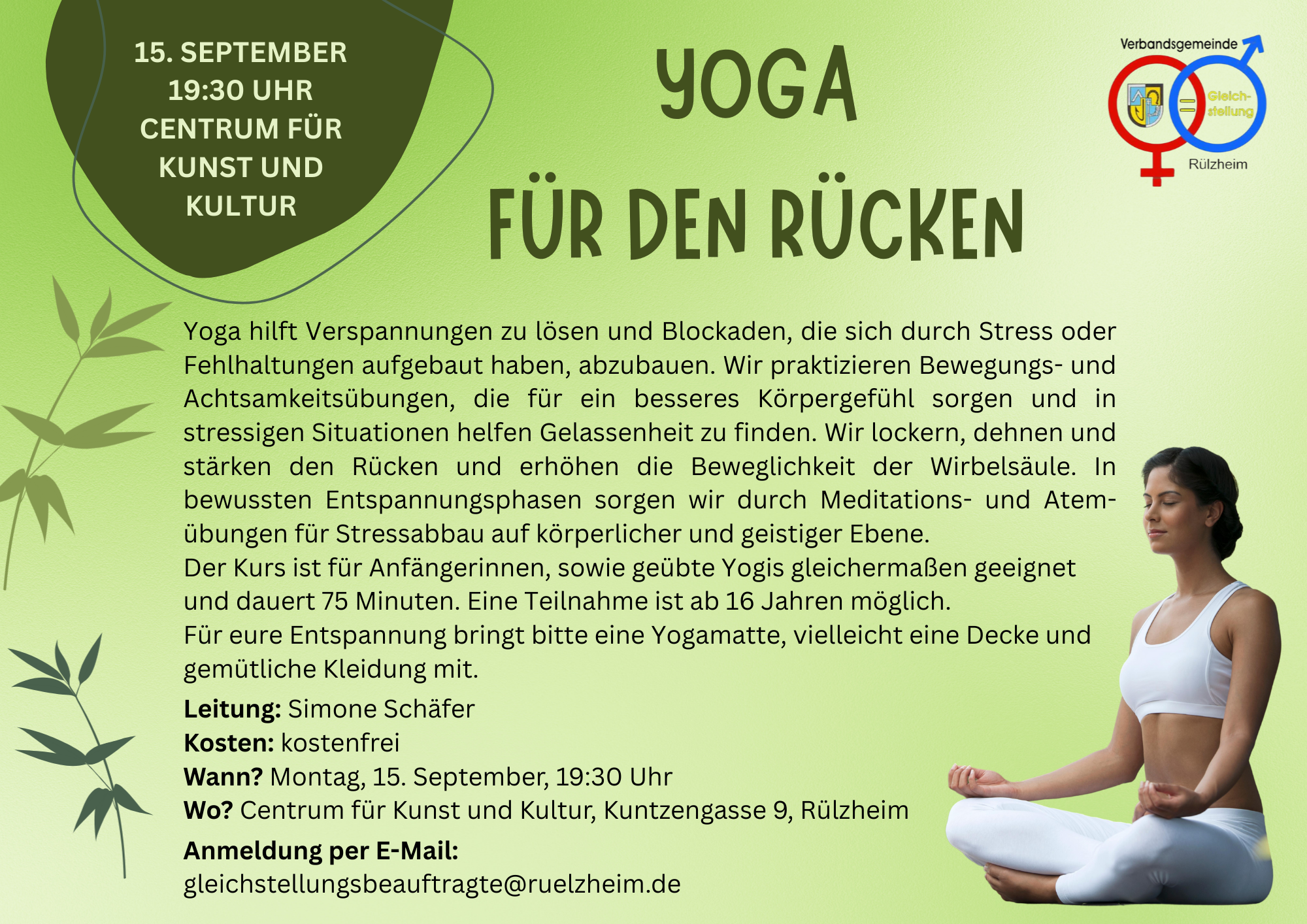 Yoga für den Rücken