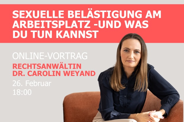 Vortrag Sexuelle Belästigung
